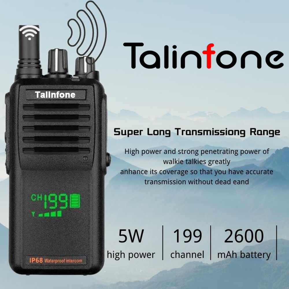 Retevis RM22 VHF Marine Walkie Talkie, IP67 Waterproof Walkie-Talkie