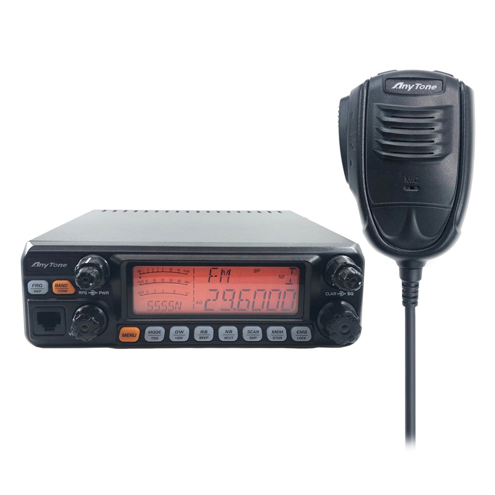 Anytone AT5555N II CB Radio 25.615 30.105 Mhz 40 Channel Mobile