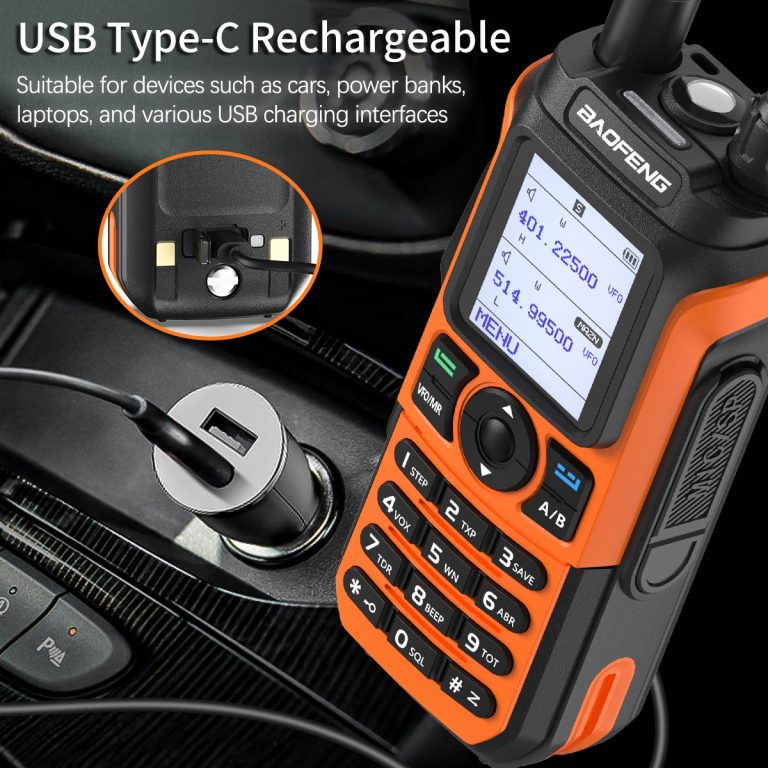 Baofeng UV21 Pro Long Range 10W Portable Ham Radios Typec Top Walkie