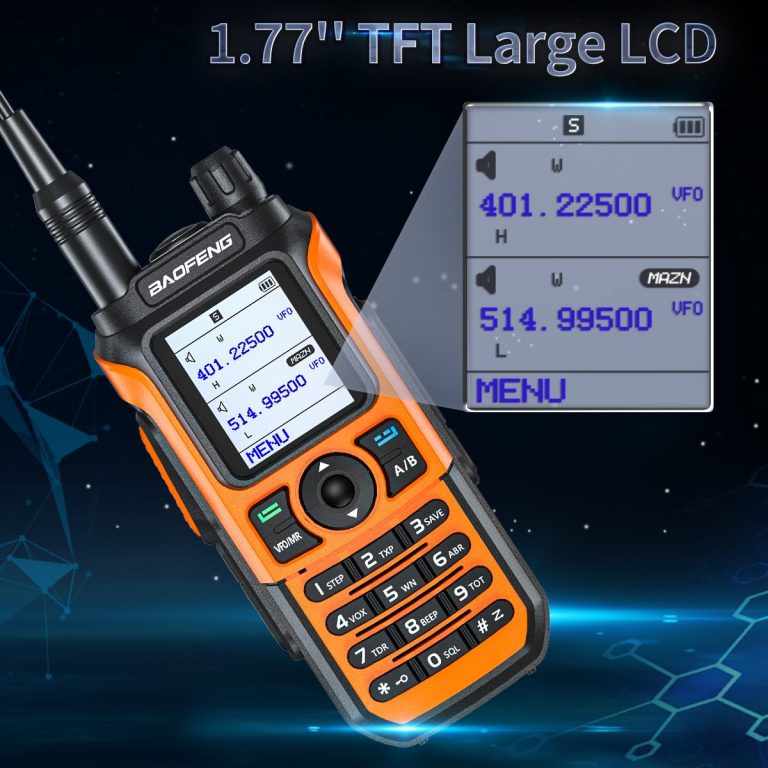 Baofeng UV21 Pro Long Range 10W Portable Ham Radios Typec Top Walkie
