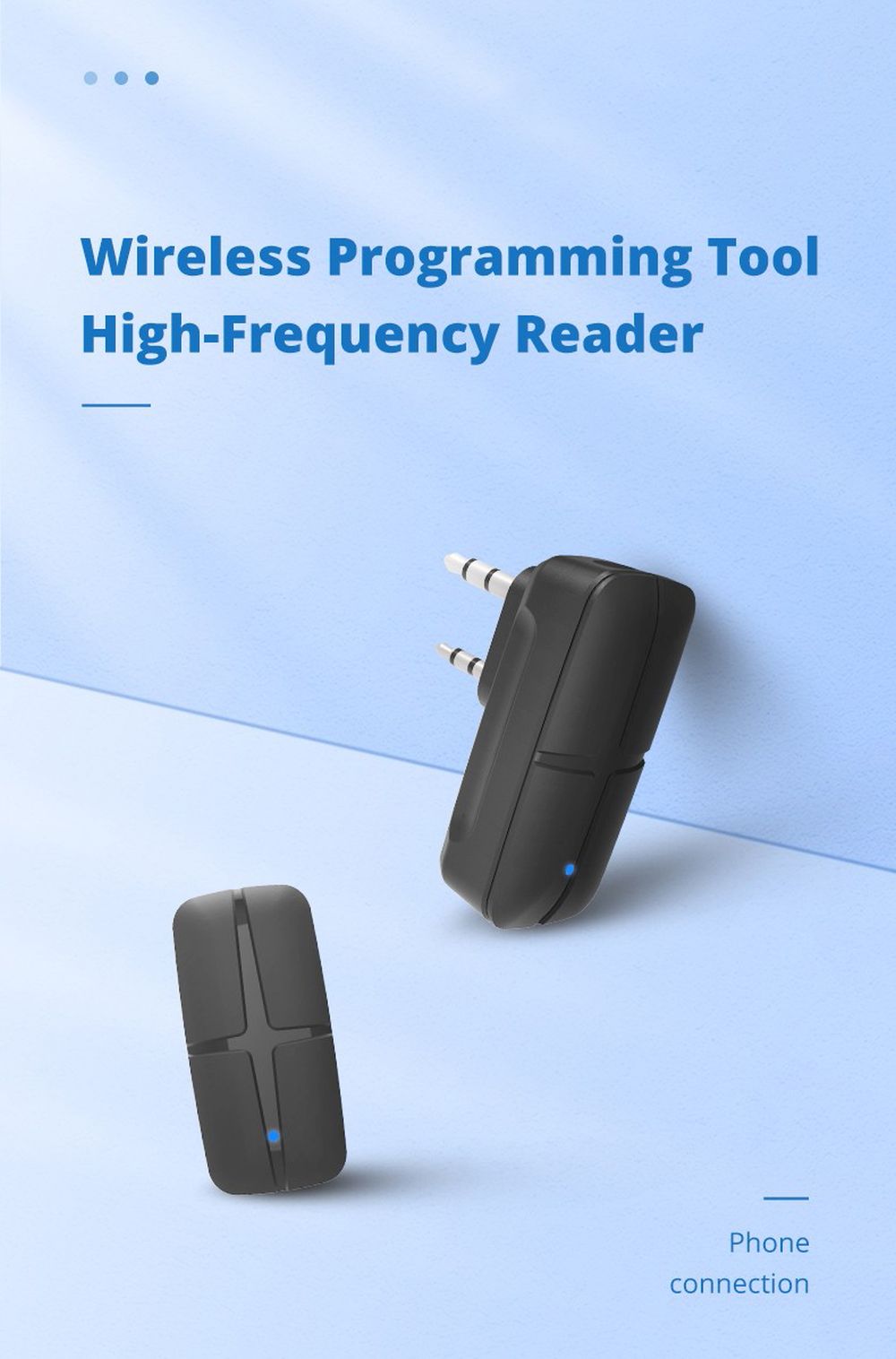 K-2 pins Port Walkie Talkie Wireless Programmer Tool Frequency Writer